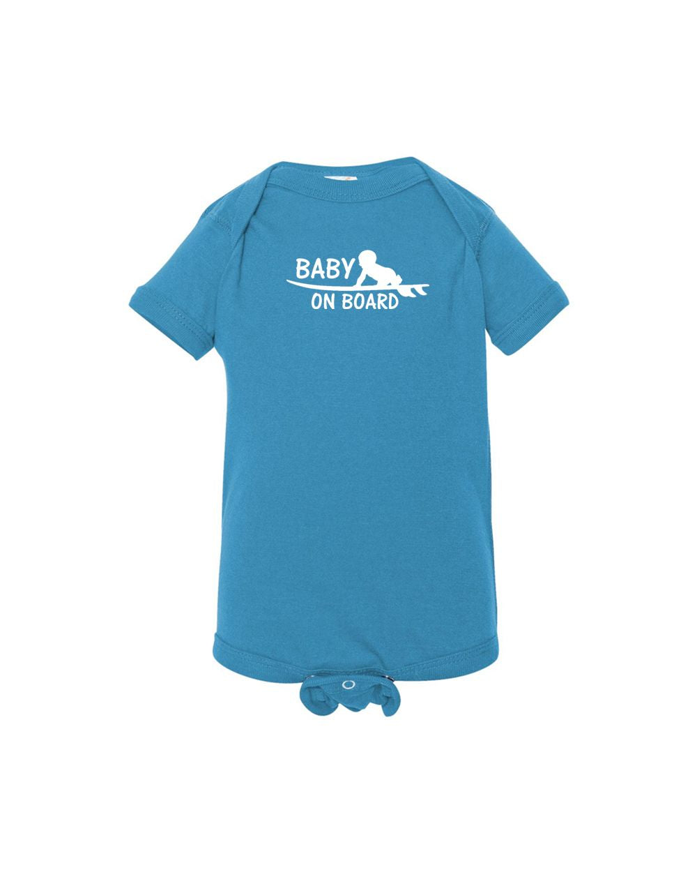Baby On Board Onesie (Blue/White)