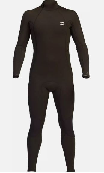 Billabong Men's 302 Back Zip Wetsuit (Black)
