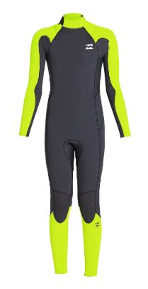 Billabong Youth 4/3mm Back Zip Wetsuit (Used)