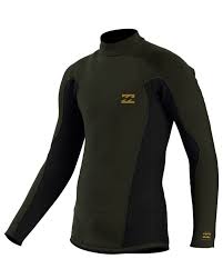 Billabong 2mm Youth Absolute Long Sleeve Wetsuit Top (Black)