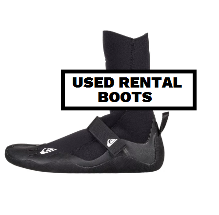 Used Rental Wetsuit Boots (5mm-7mm Assorted Sizes)