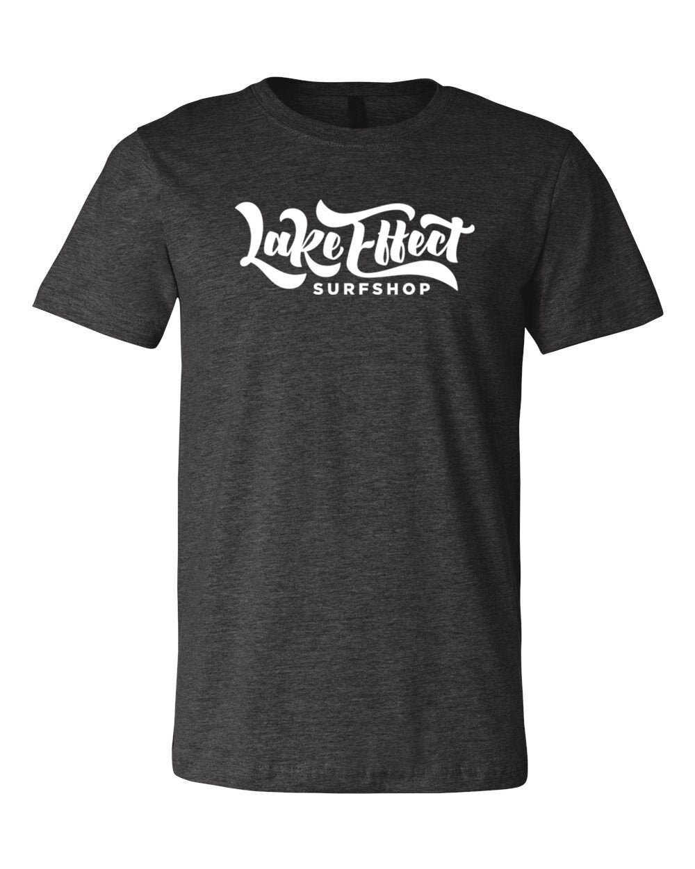 Lake Effect Classic Logo Unisex T-Shirt (Grey/White)