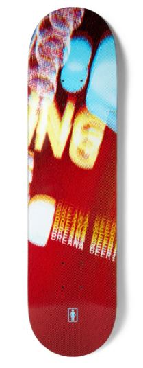 Girl Geering TV Set Skateboard Deck (8.5")