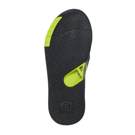 Reef Men's Fanning Low Sandal (Grey/Lime)