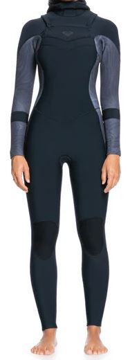Roxy 5/4/3mm Women's Syncro Chest Zip Hooded Wetsuit