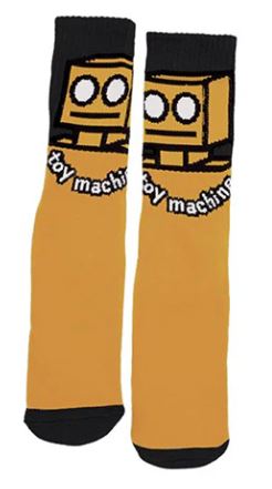 Toy Machine Robot Socks (Brown)