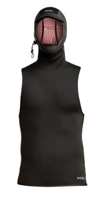 Xcel 1mm Infiniti Men's Hooded Wetsuit Vest