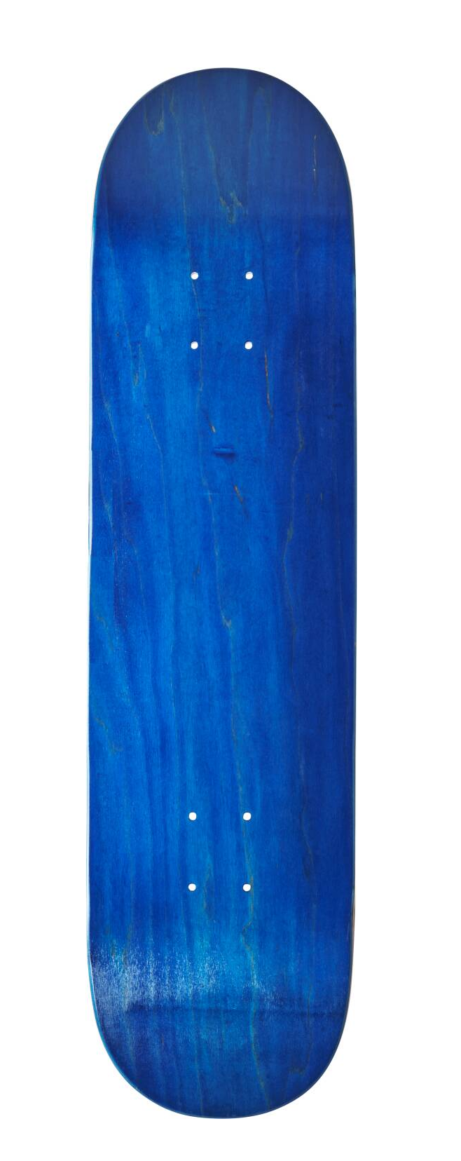 Blank Skateboard Deck Blue (8.37")