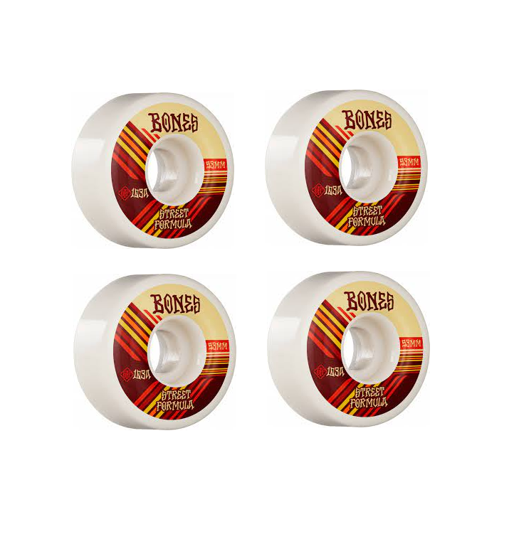 Bones Retros Skateboard Wheels (53mm/103A)