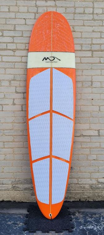 Michael Dolsey 7'2" Mini Longboard Surfboard (Used)