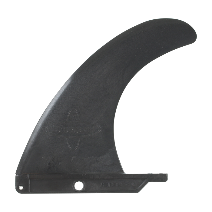 Dorsal 7.0" Plastic Center Surfboard Fin (Black)