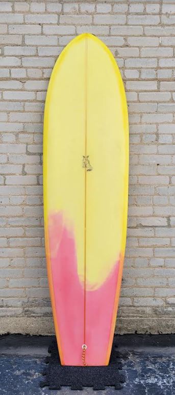 Homegrown 6'8" Finless Surfboard (Used)