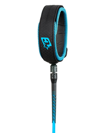 Creatures 9'0" Reliance Pro Knee Leash (Cyan Black)