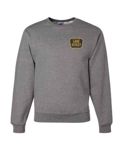 Lake Effect Parks Crest Crewneck Sweatshirt (Grey/Multi Color)