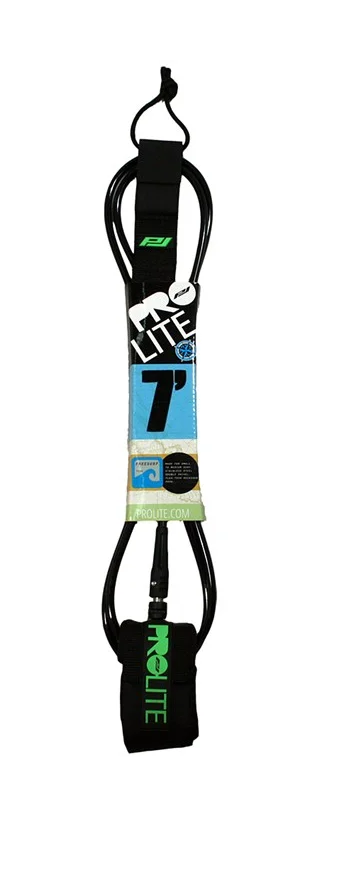 Pro-Lite 7'0" Free Surf Ankle Leash (Black)