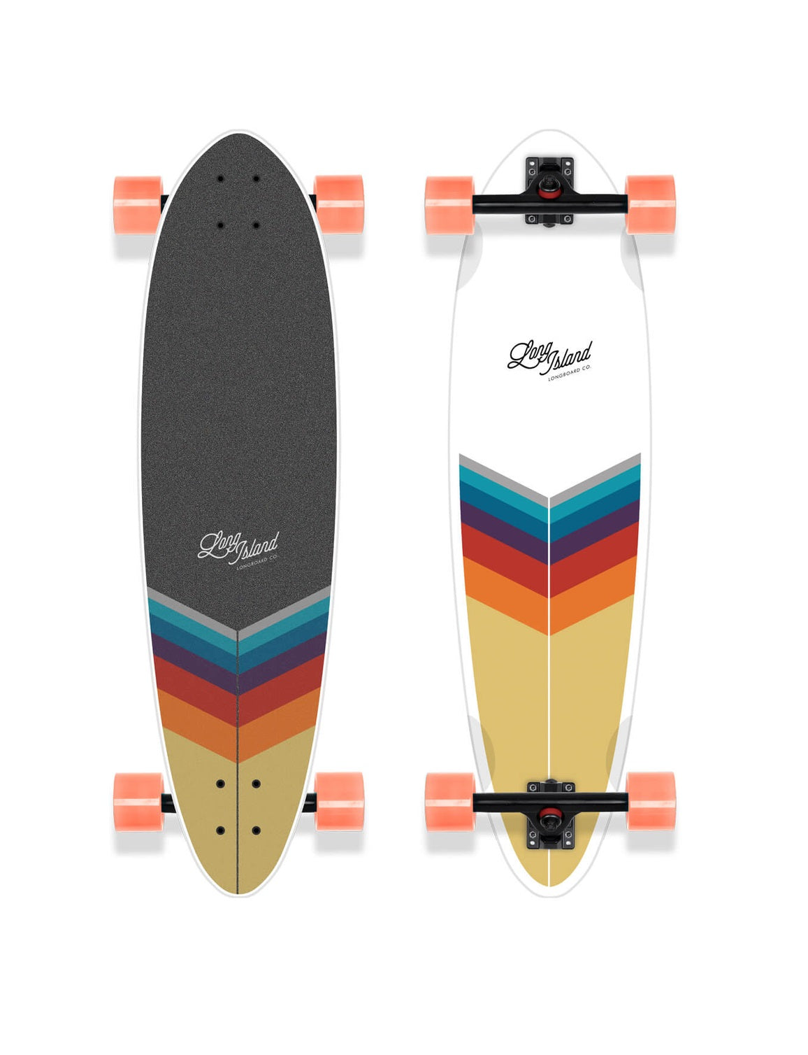 Long Island Trestless Pintail Complete Longboard