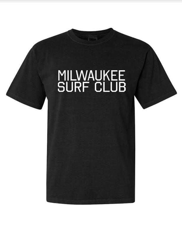 Milwaukee Surf Club Unisex T-Shirt (Black/White)