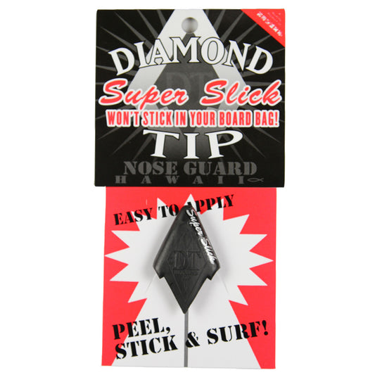 SurfCo Diamond Tip Surfboard Nose Guard (Black)