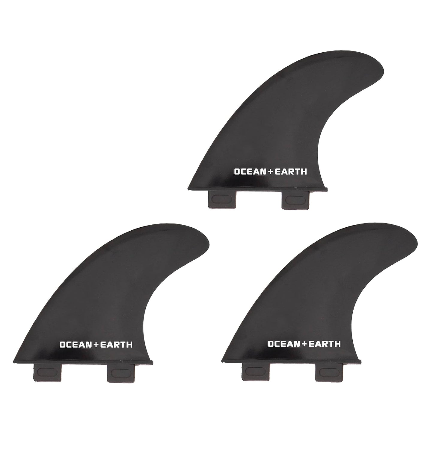 Ocean & Earth Thruster Plastic Three Fin Set (FCS)