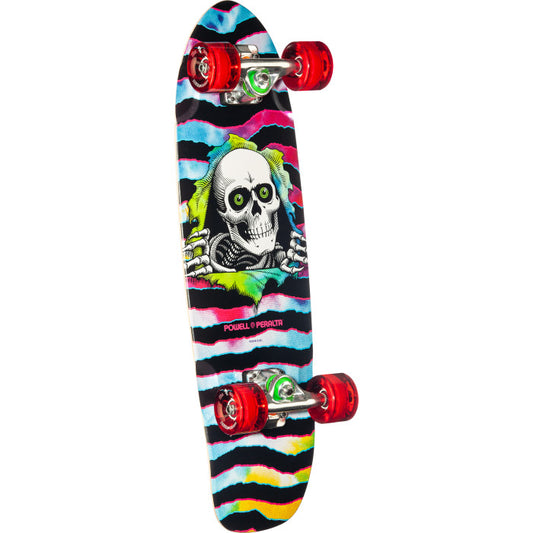 Powell Peralta Sidewalk Surfer Tie Dye Ripper Complete Cruiser Skateboard