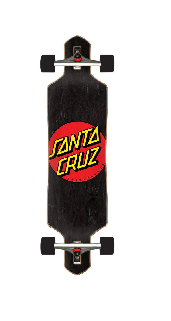 Santa Cruz Classic Dot Drop Thru Complete Longboard