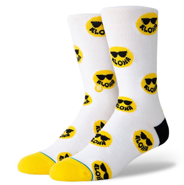 Stance Aloha Smiles Socks (Medium)