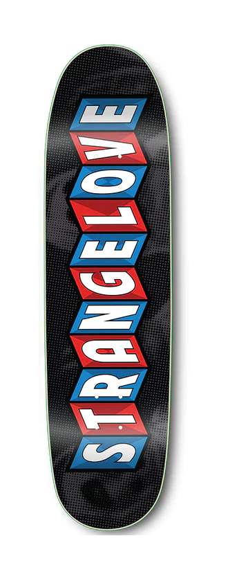 Strangelove Carousel Logo Skateboard Deck (8.5")
