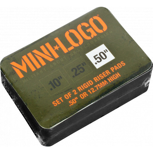 Mini Logo Rigid Riser Pad .50"